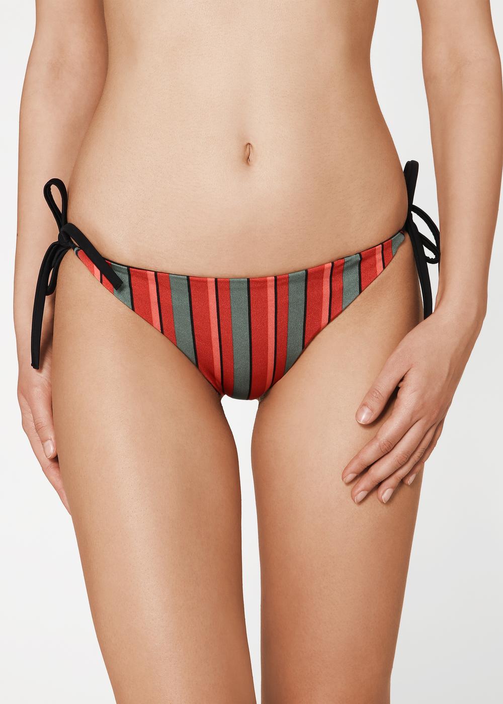 calzedonia striped bikini