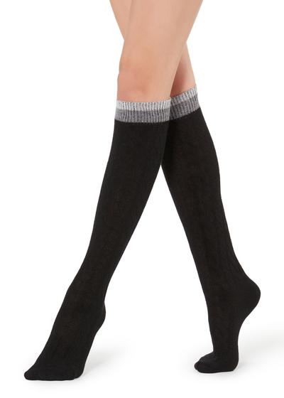 Buy Basic and Patterned Women's Long Socks on Calzedonia