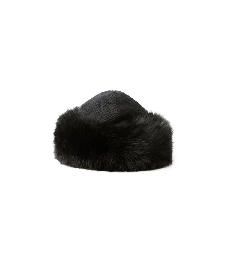 wool and fur hat