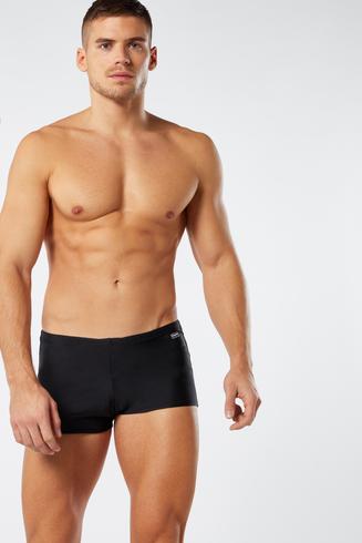 square cut swim shorts